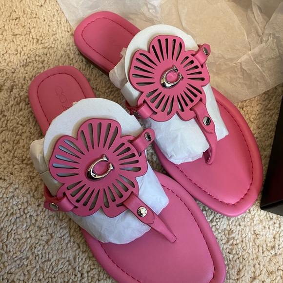 🎀 Coach Julia Sandal size 6 - Picture 10 of 11